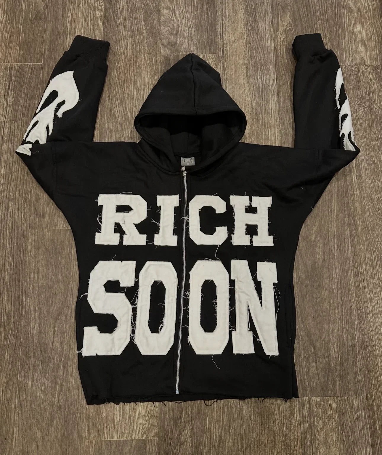 Tresho Rich Soon Zip-Up hoodie